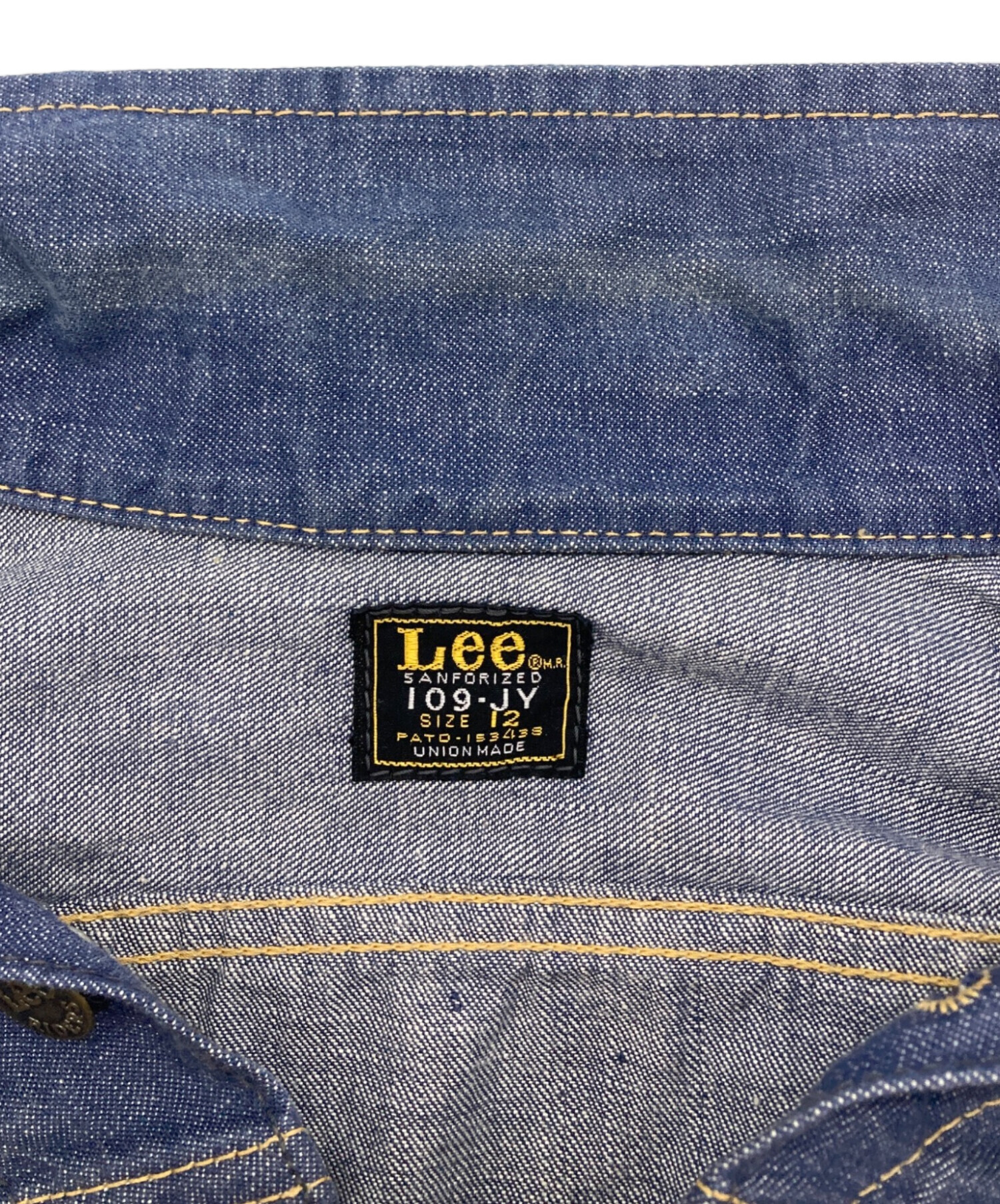 中古・古着通販】LEE (リー) 109-JY デニムジャケット インディゴ