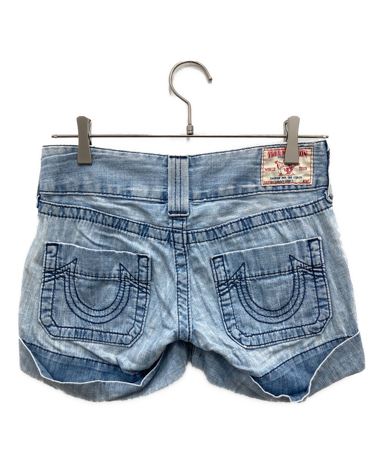 中古・古着通販】TRUE RELIGION (トゥルー レリジョン) ショートデニム