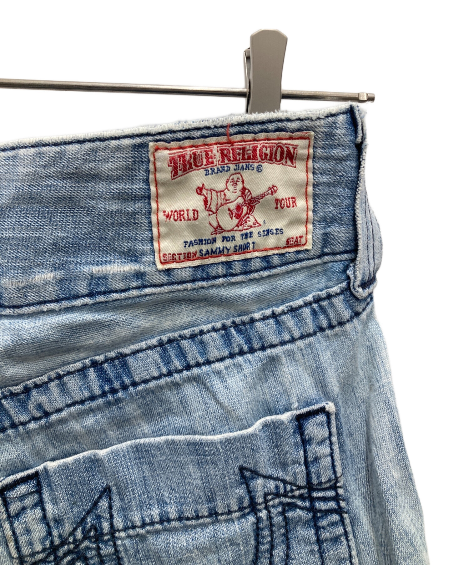 中古・古着通販】TRUE RELIGION (トゥルー レリジョン) ショートデニム