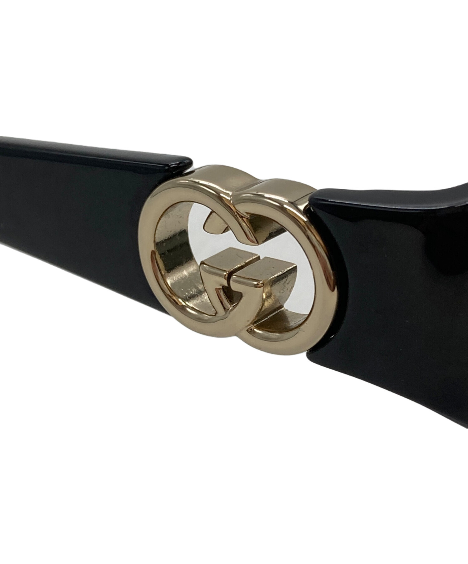 中古・古着通販】GUCCI (グッチ) オーバル サングラス ブラック サイズ