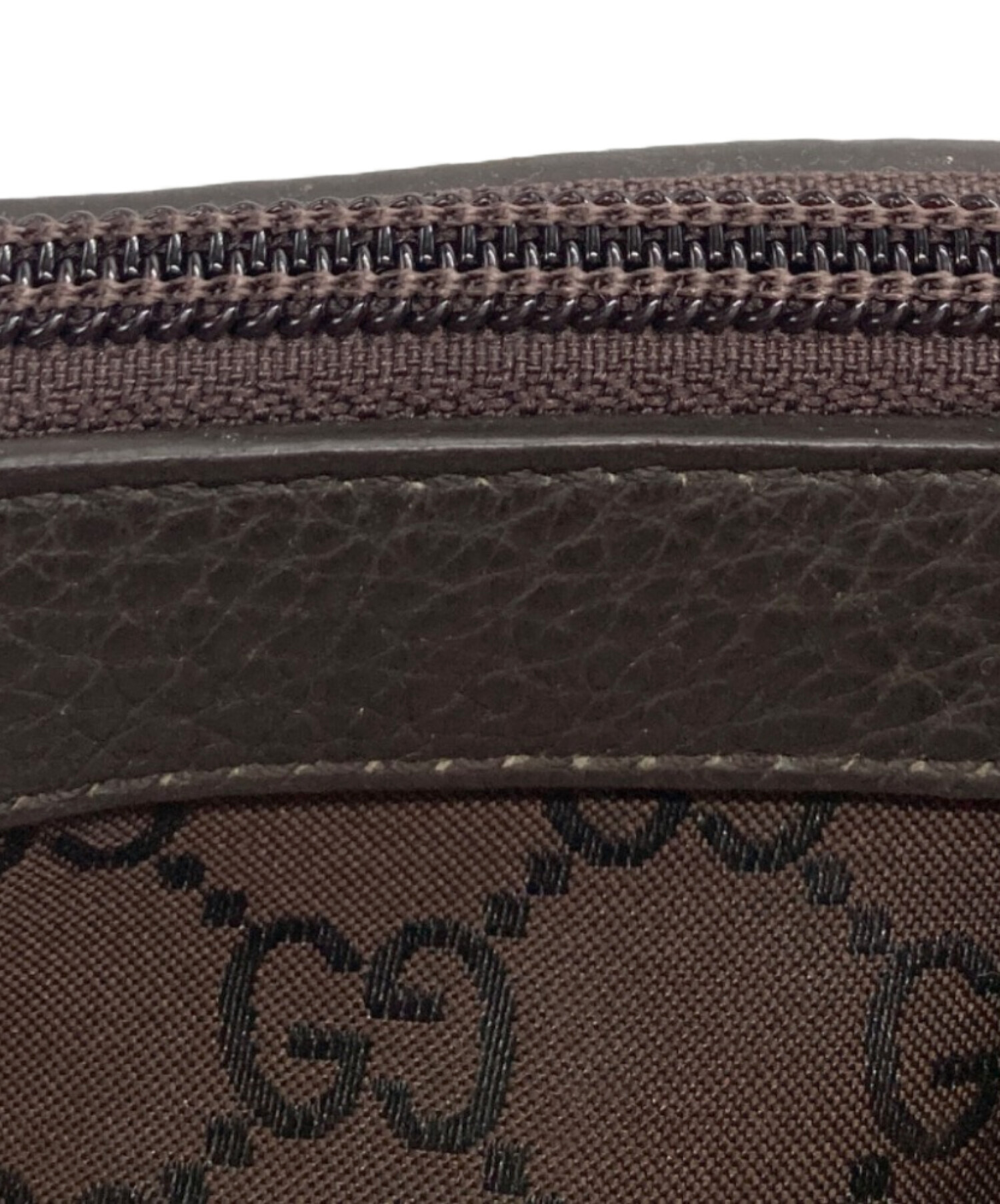 中古・古着通販】GUCCI (グッチ) GGキャンバストートバッグ ブラウン