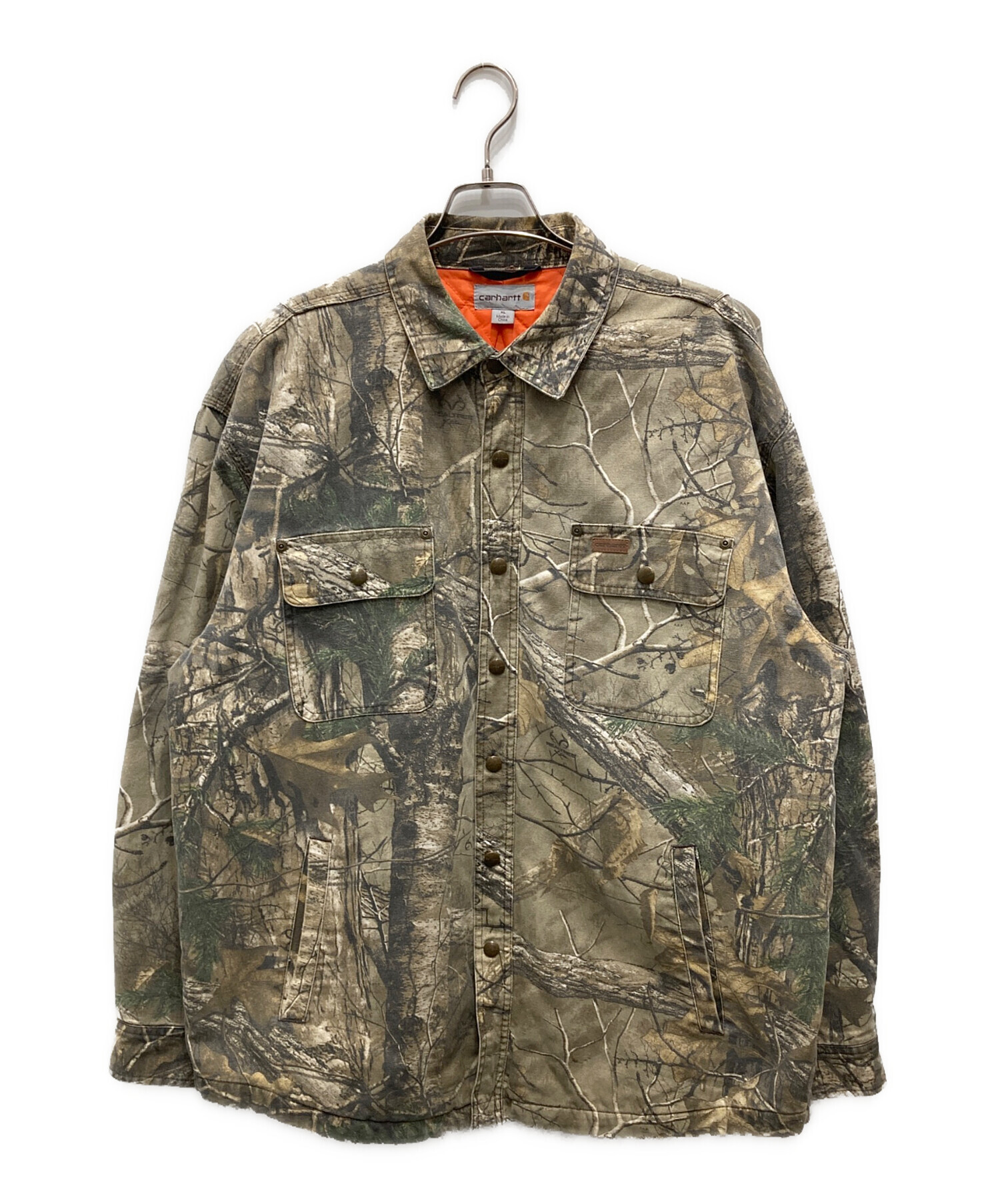 中古・古着通販】CarHartt (カーハート) ツリーカモスナップボタン