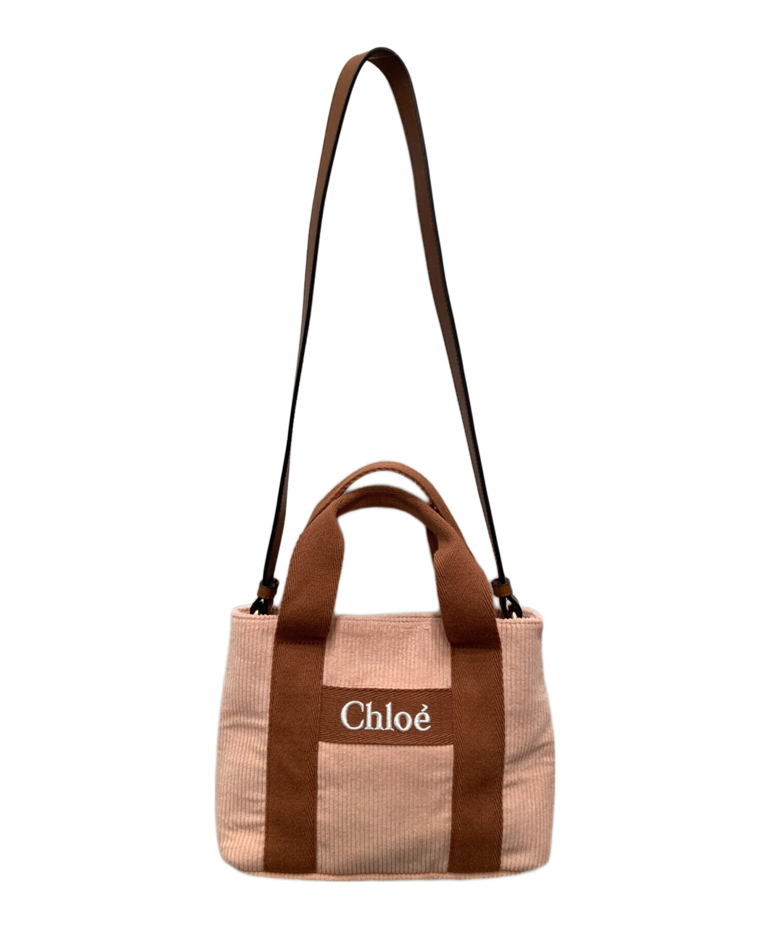中古・古着通販】Chloe (クロエ) チルドレンライン2WAYバッグ ピンク