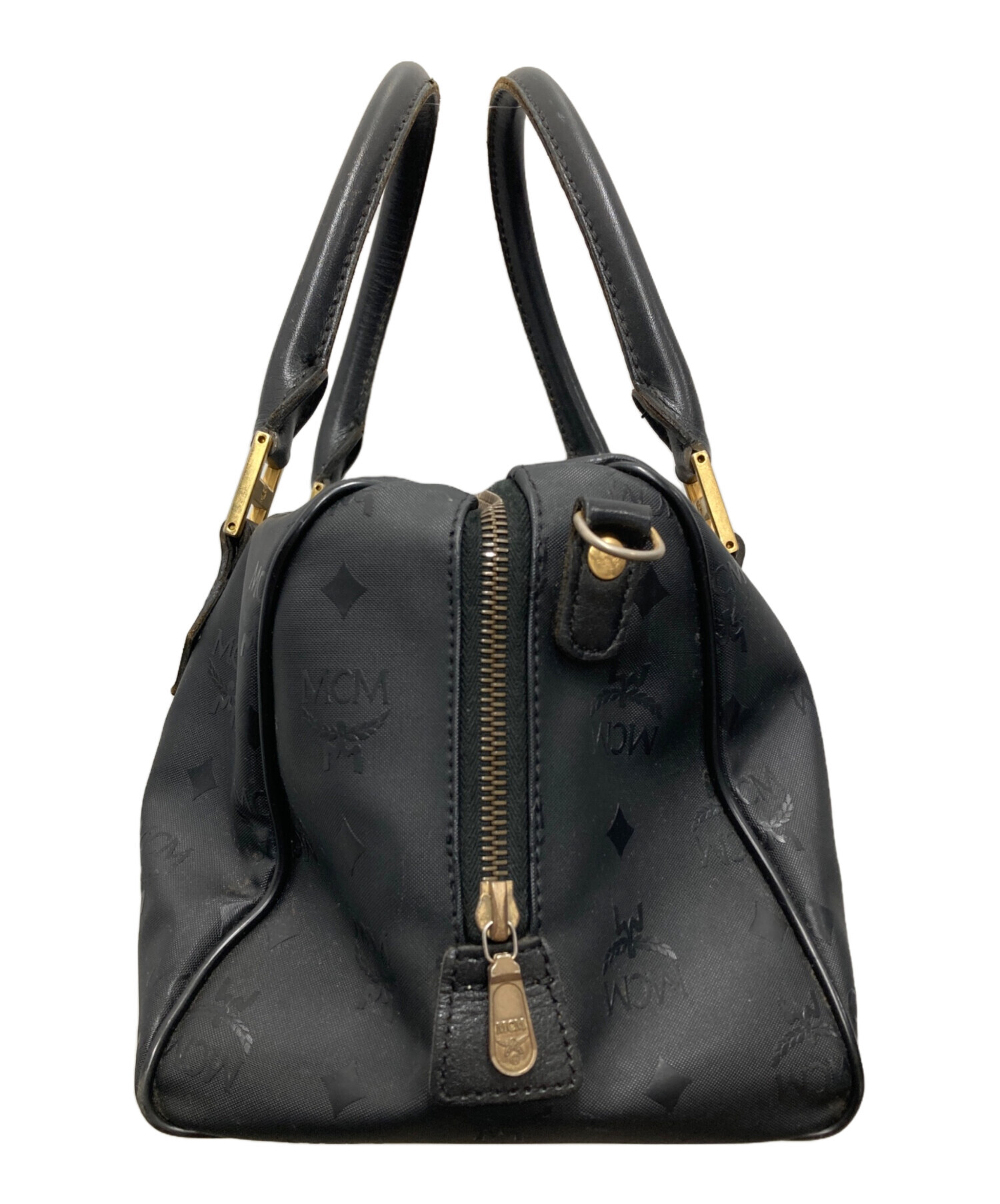 MCM 中古　ボストンバッグ 中古・古着通販】MCM (エムシーエム) ヴィセトス柄ミニボストンバッグ