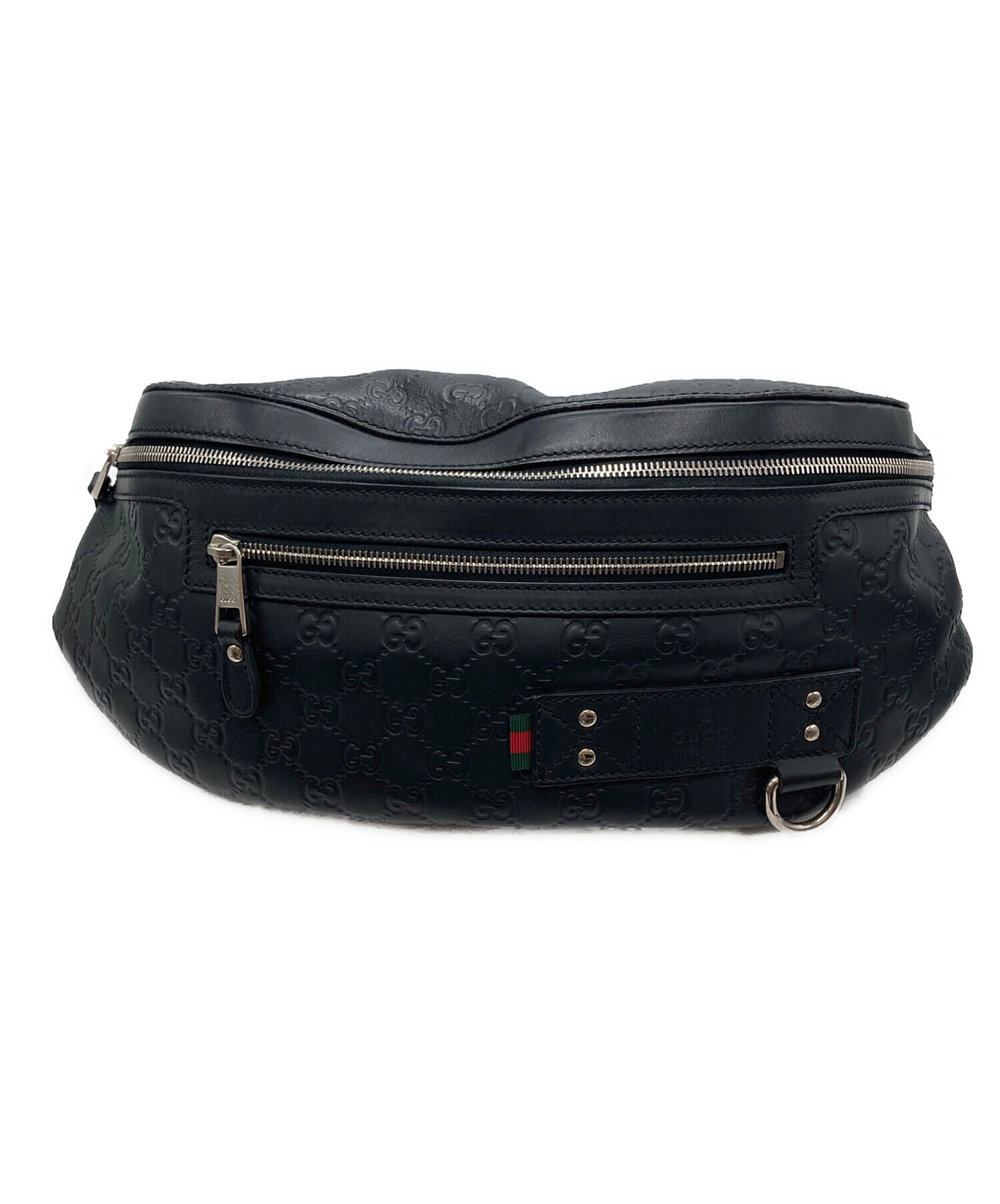 中古・古着通販】GUCCI (グッチ) ボディバッグ ブラック｜ブランド