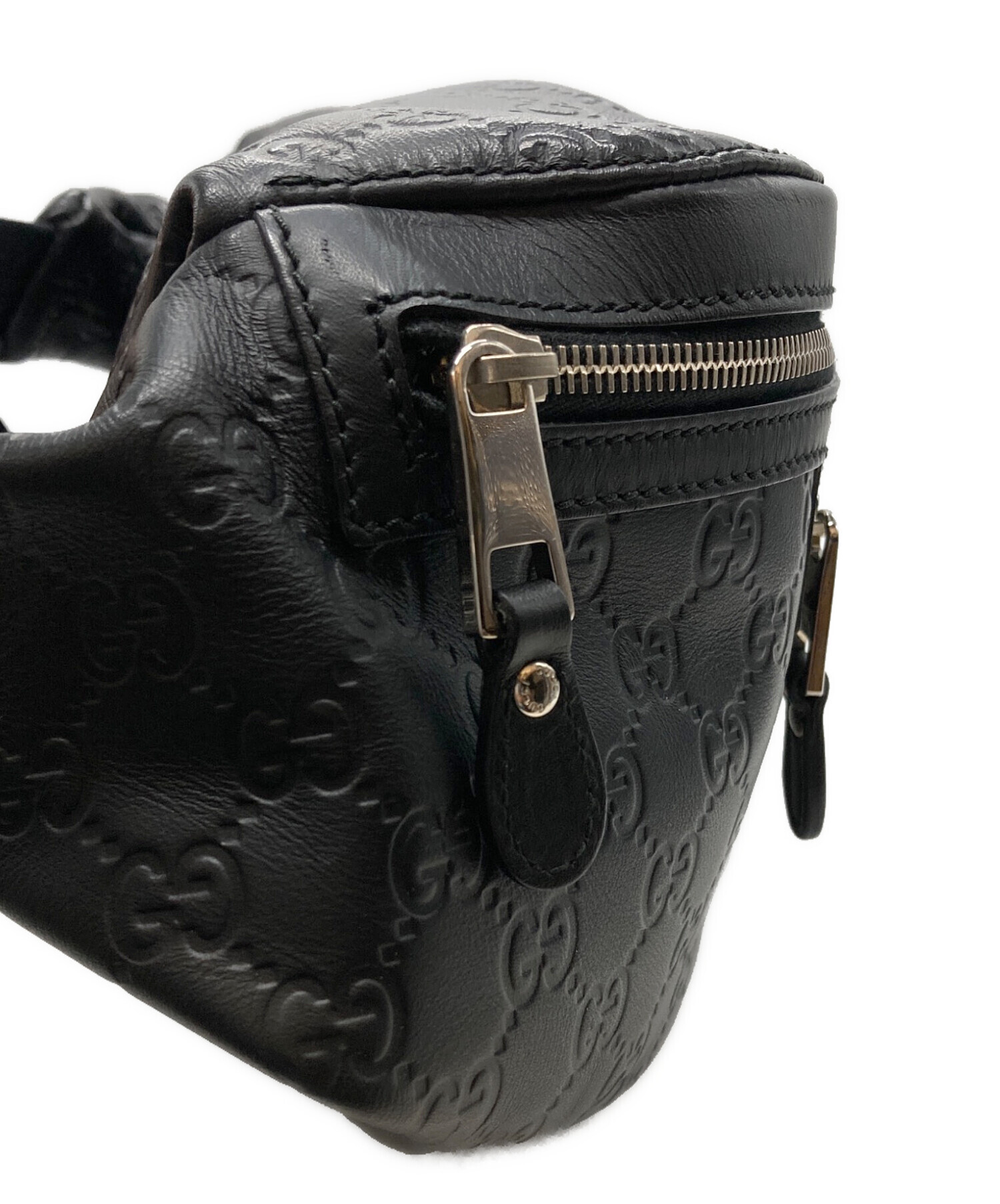 中古・古着通販】GUCCI (グッチ) ボディバッグ ブラック｜ブランド