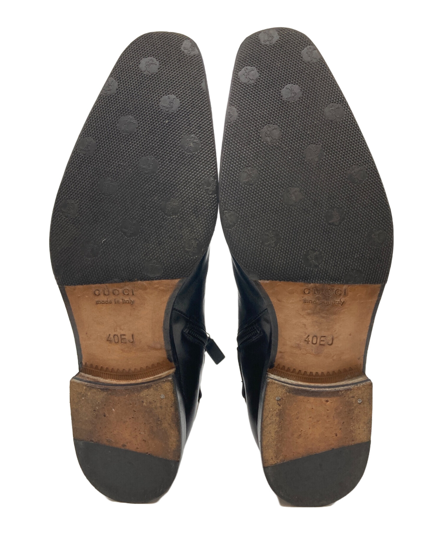 中古・古着通販】GUCCI (グッチ) ホースビットジョッパーブーツ
