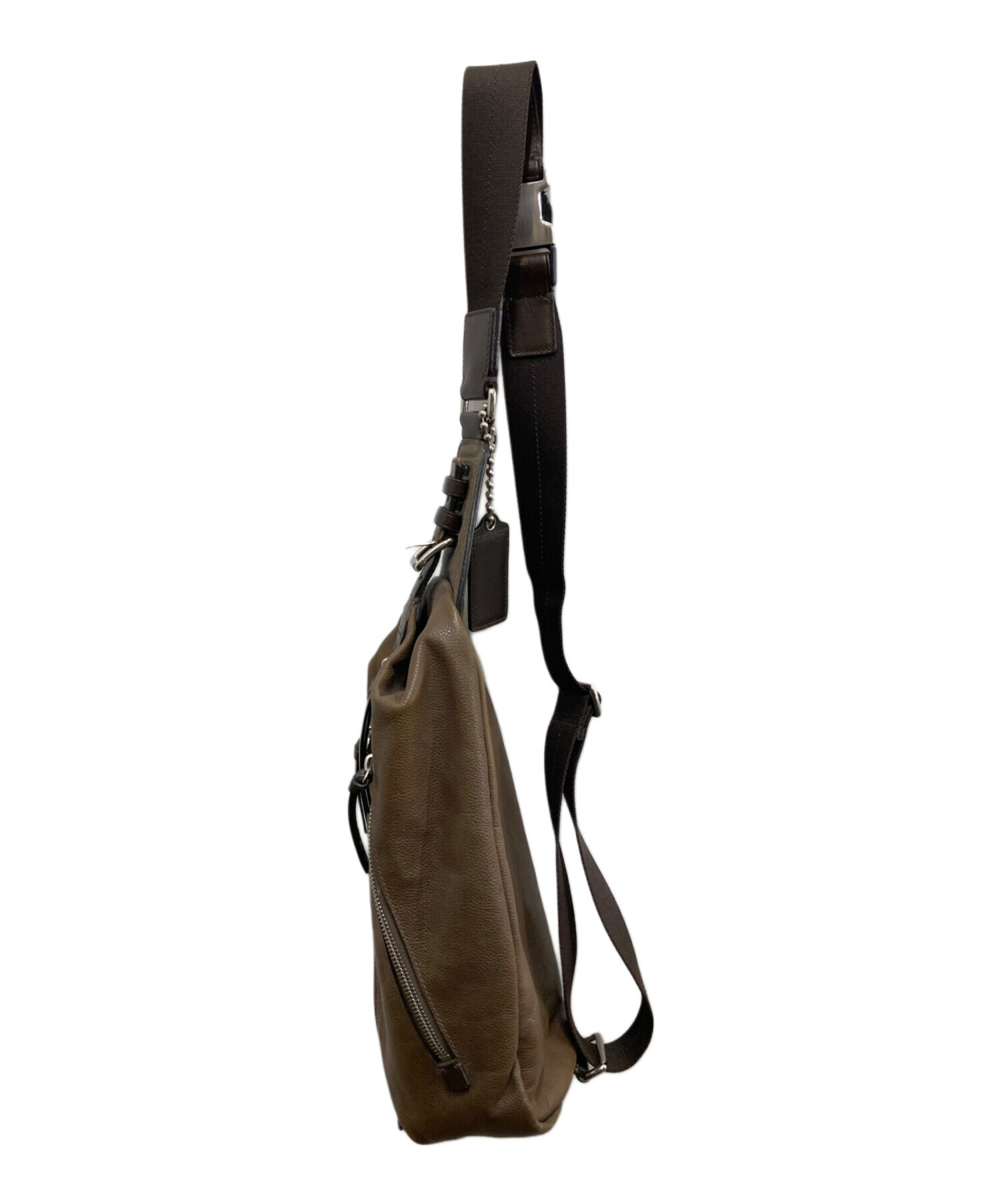 中古・古着通販】COACH (コーチ) トンプソン レザースリングパック