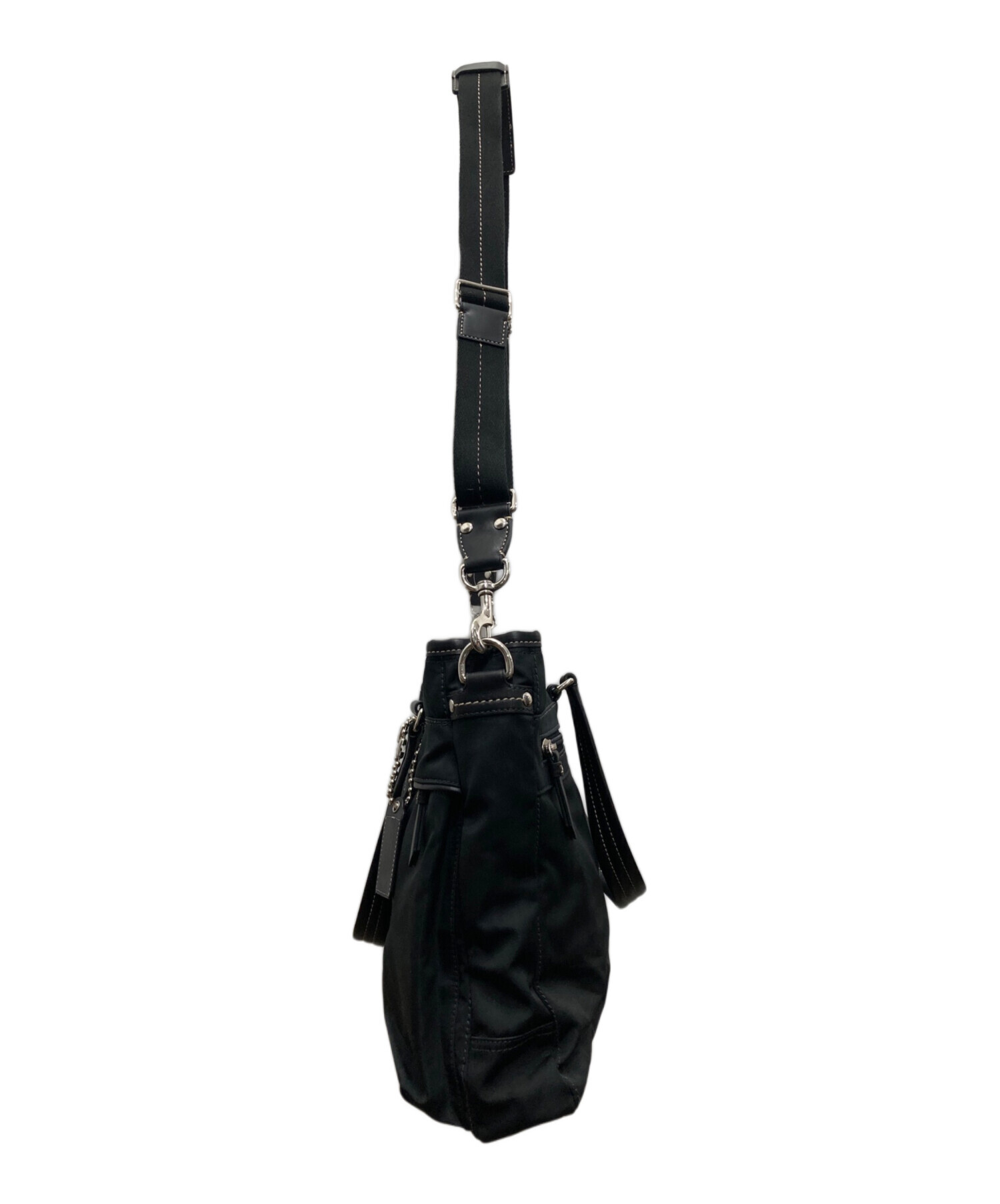 中古・古着通販】COACH (コーチ) 2WAYブリーフケース ブラック