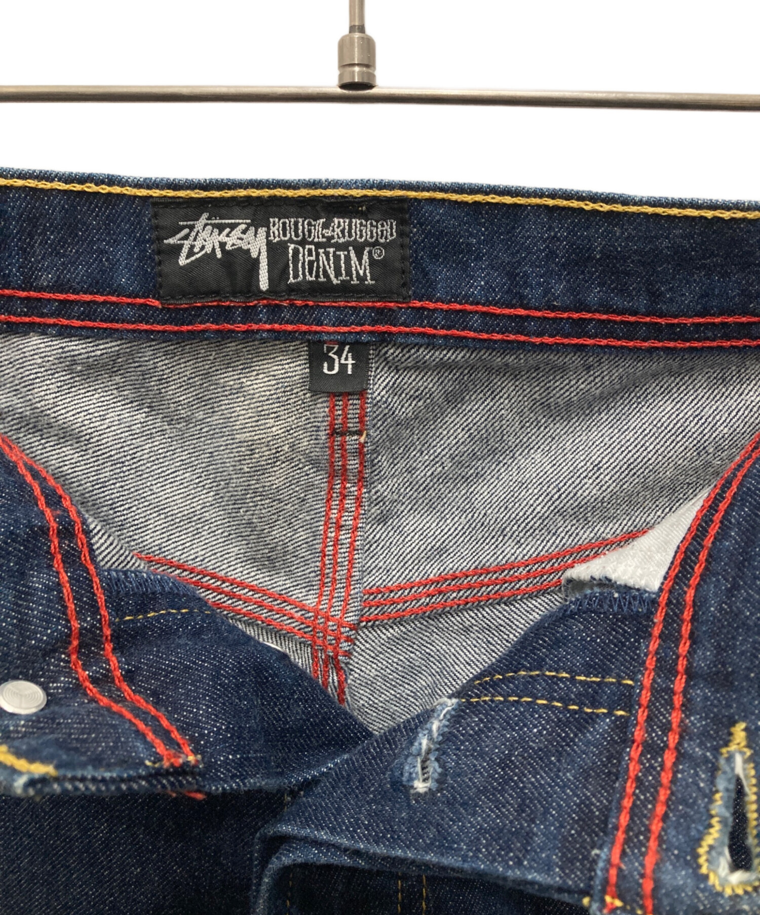 中古・古着通販】stussy (ステューシー) ROUGH AD RUGGED DENIM