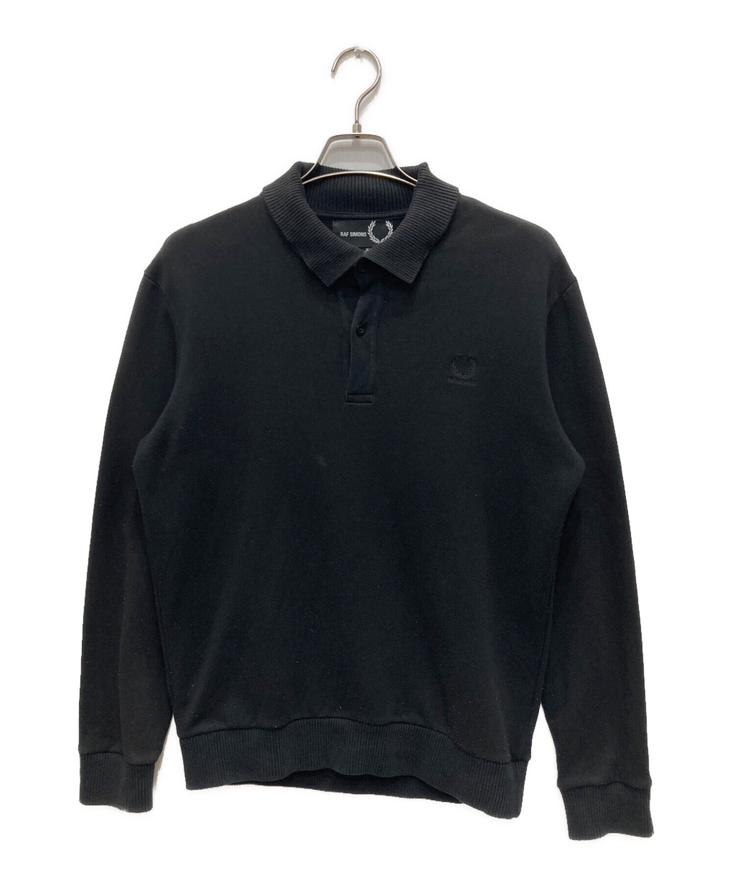 RAF SIMONS スウェット トレーナー ブラック 中古・古着通販】FRED PERRY (フレッドペリー) RAF SIMONS