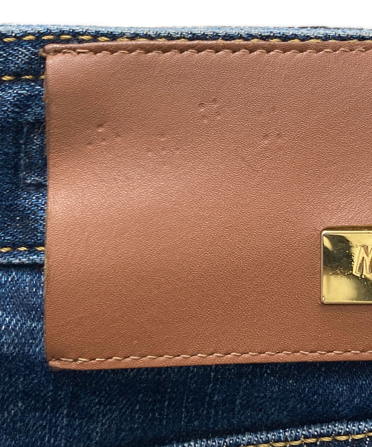 中古・古着通販】MOORER (ムーレー) 974 スキニーデニムパンツ ブルー 
