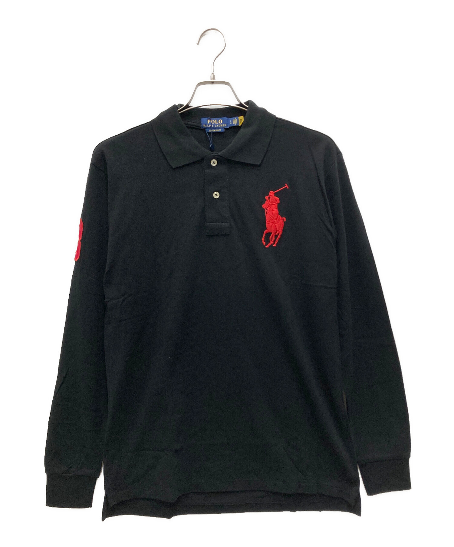 新品未使用 Polo Ralph Lauren ポロシャツ ブラック刺繍赤XXL 中古・古着通販】POLO RALPH LAUREN (ポロ・ラルフローレン) カスタム
