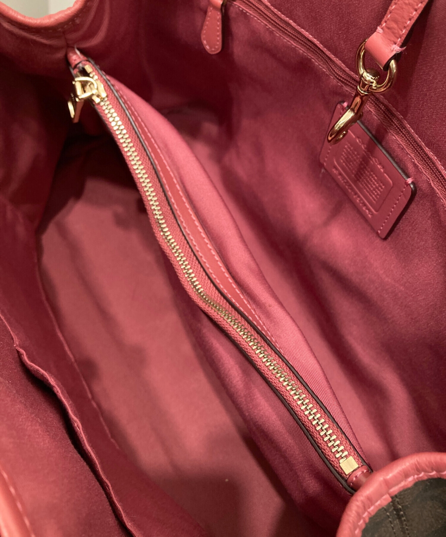 中古・古着通販】COACH (コーチ) シグネチャー トートバッグ ブラウン