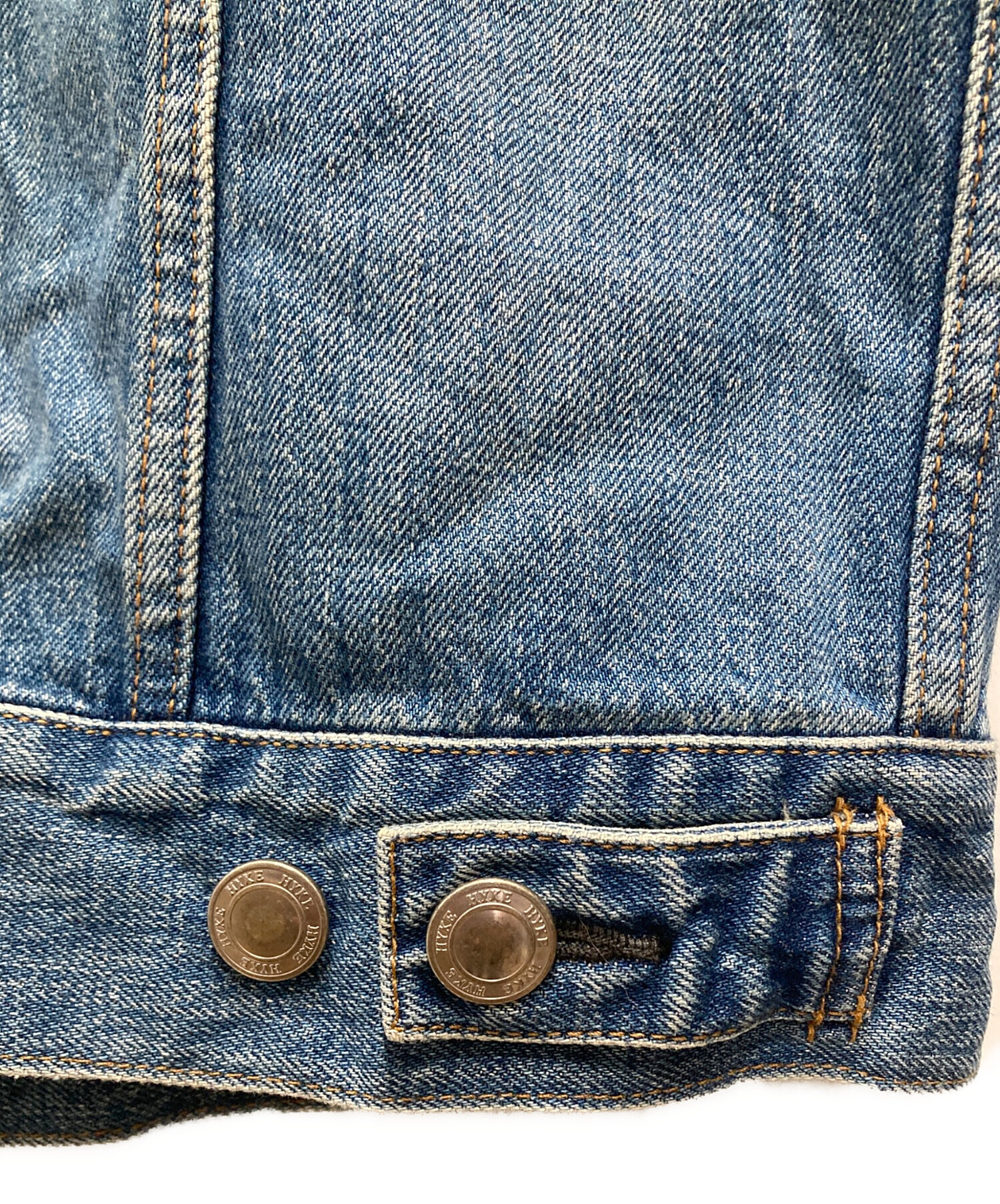 中古・古着通販】HYKE (ハイク) DENIM JACKET TYPE3/BIG FIT/デニム