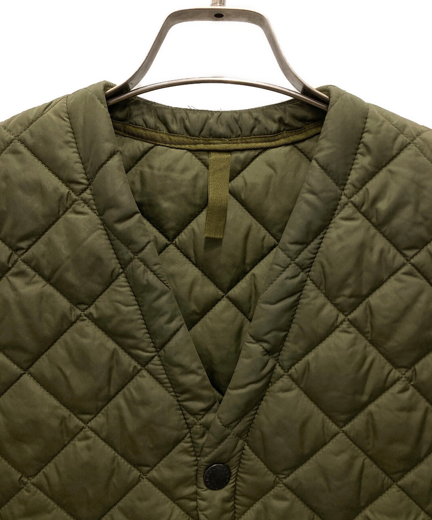 中古・古着通販】Barbour (バブアー) キルティングベスト オリーブ