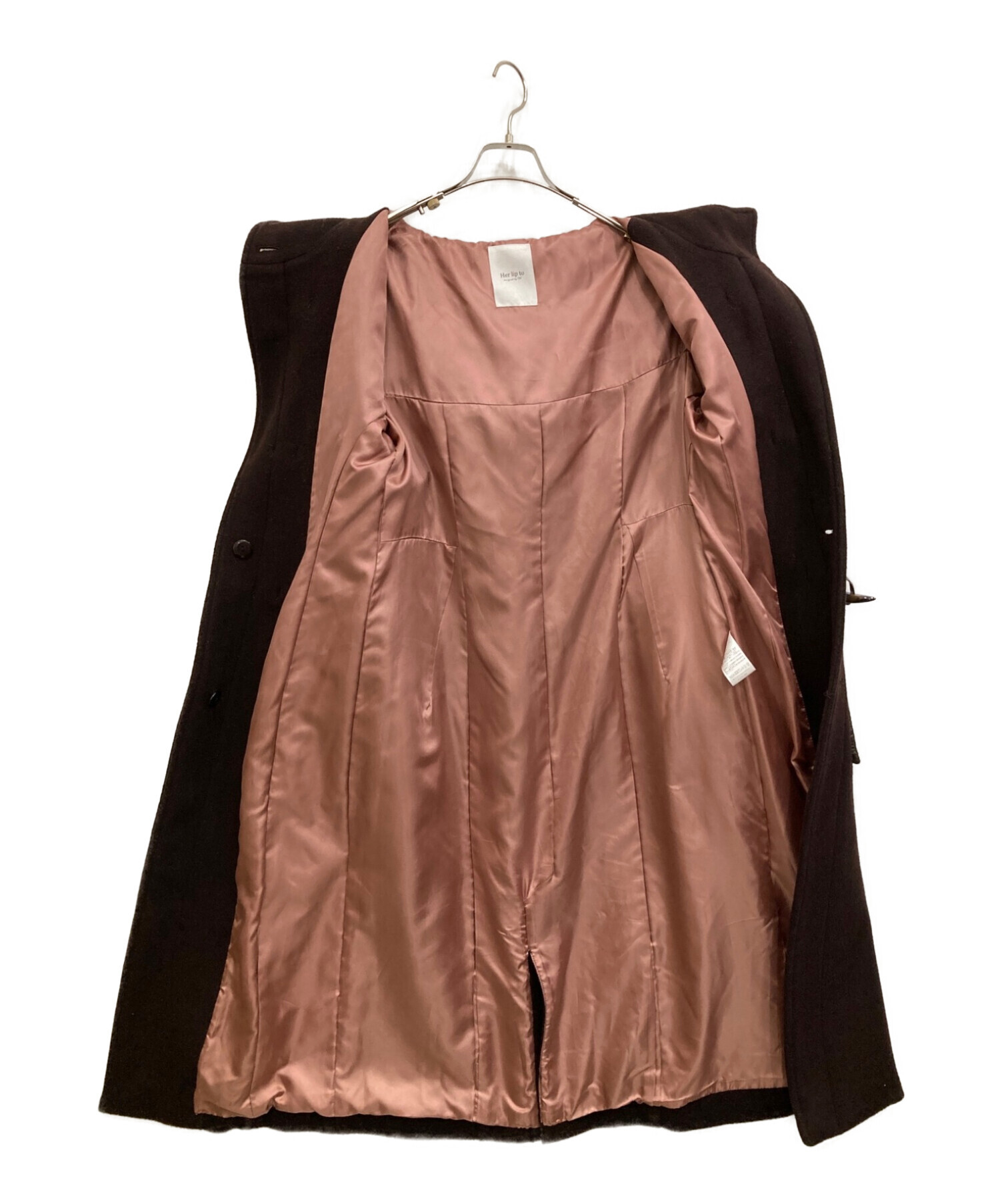 中古・古着通販】HER LIP TO (ハーリップトゥ) Long Fitted Duffle