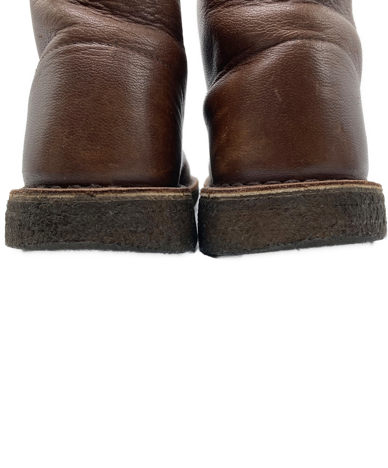中古・古着通販】CLARKS (クラークス) デザートブーツ ブラウン サイズ