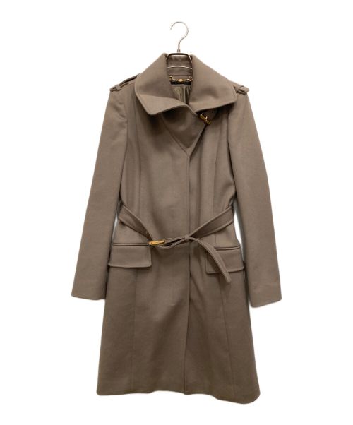 中古・古着通販】GUCCI (グッチ) ウールコート グレージュ サイズ:42