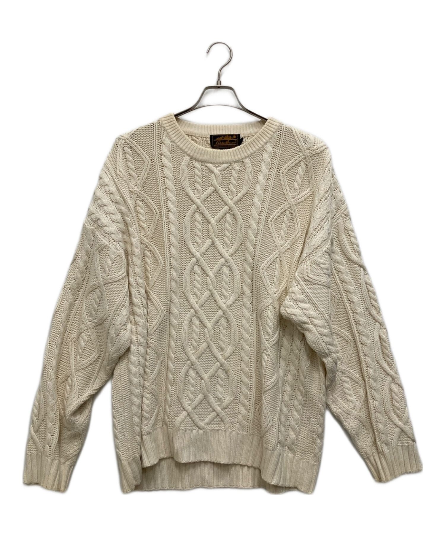 中古・古着通販】Eddie Bauer (エディーバウアー) 80'sケーブルニット