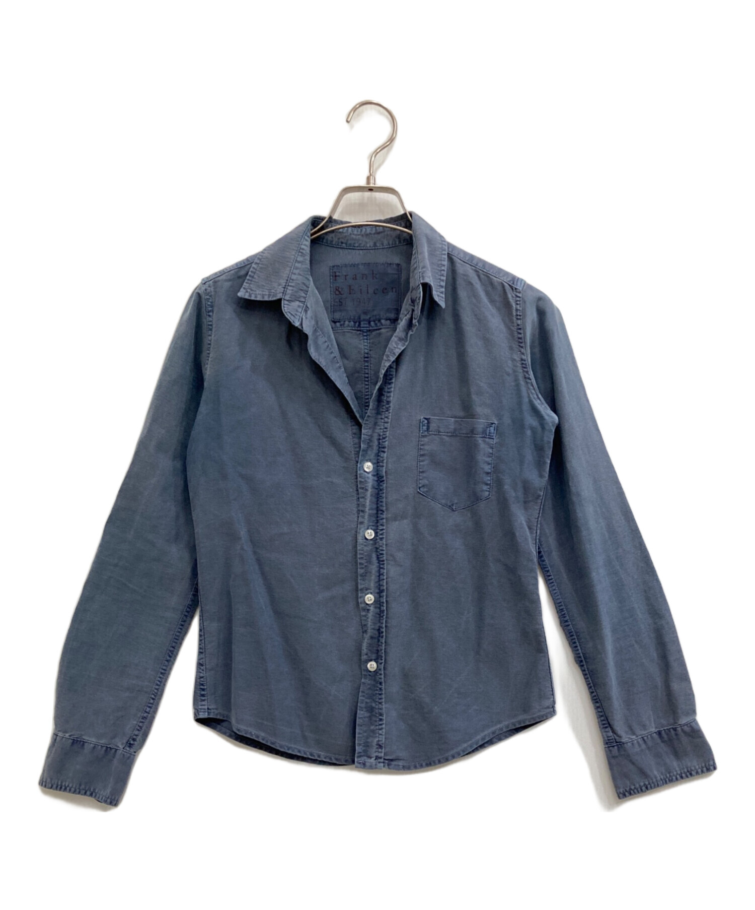 フランクアンドアイリーン シャツ スキッパー シャツ ブラウス 長袖