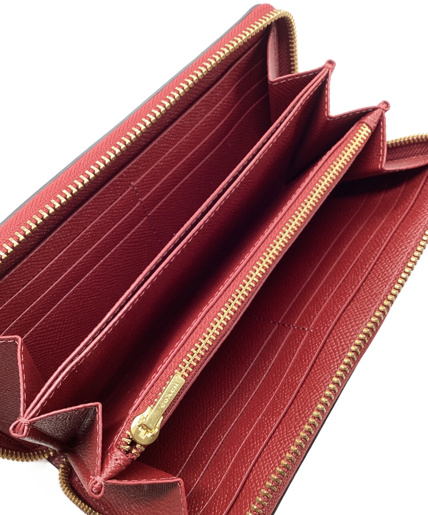 中古・古着通販】COACH (コーチ) アコーディオンジップウォレット