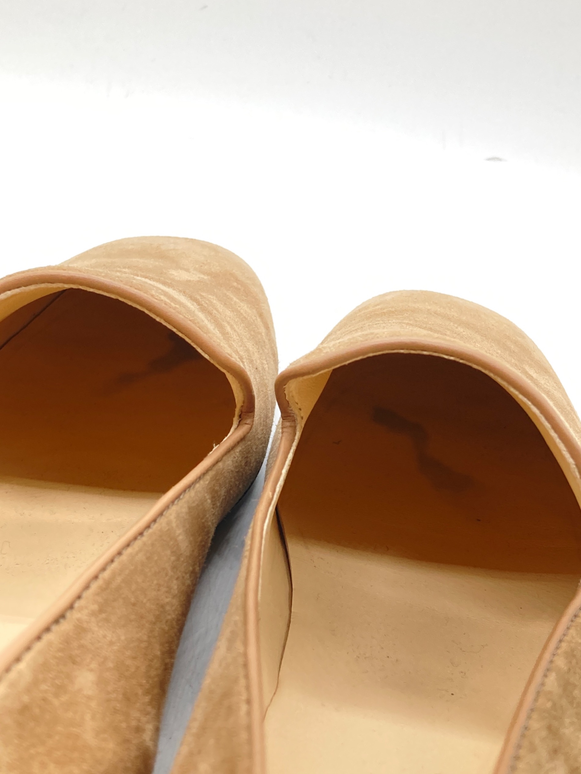 中古・古着通販】TOD'S (トッズ) スウェードスリッポン ベージュ