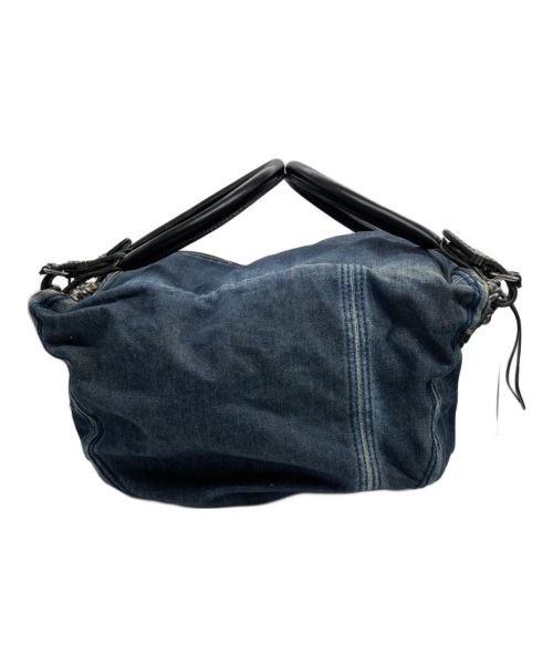 未使用級 DIESEL 3層 デニム ブリーチ メンズ ショルダーバッグ 未使用級 DIESEL 3層 デニム ブリーチ メンズ ショルダーバッグ