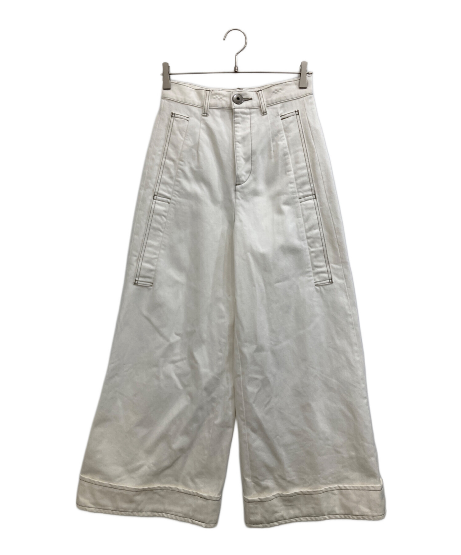 中古・古着通販】UN3D. (アンスリード) Big Detail Wide Denim 中古・古着通販】UN3D. (アンスリード) Big Detail Wide Denim