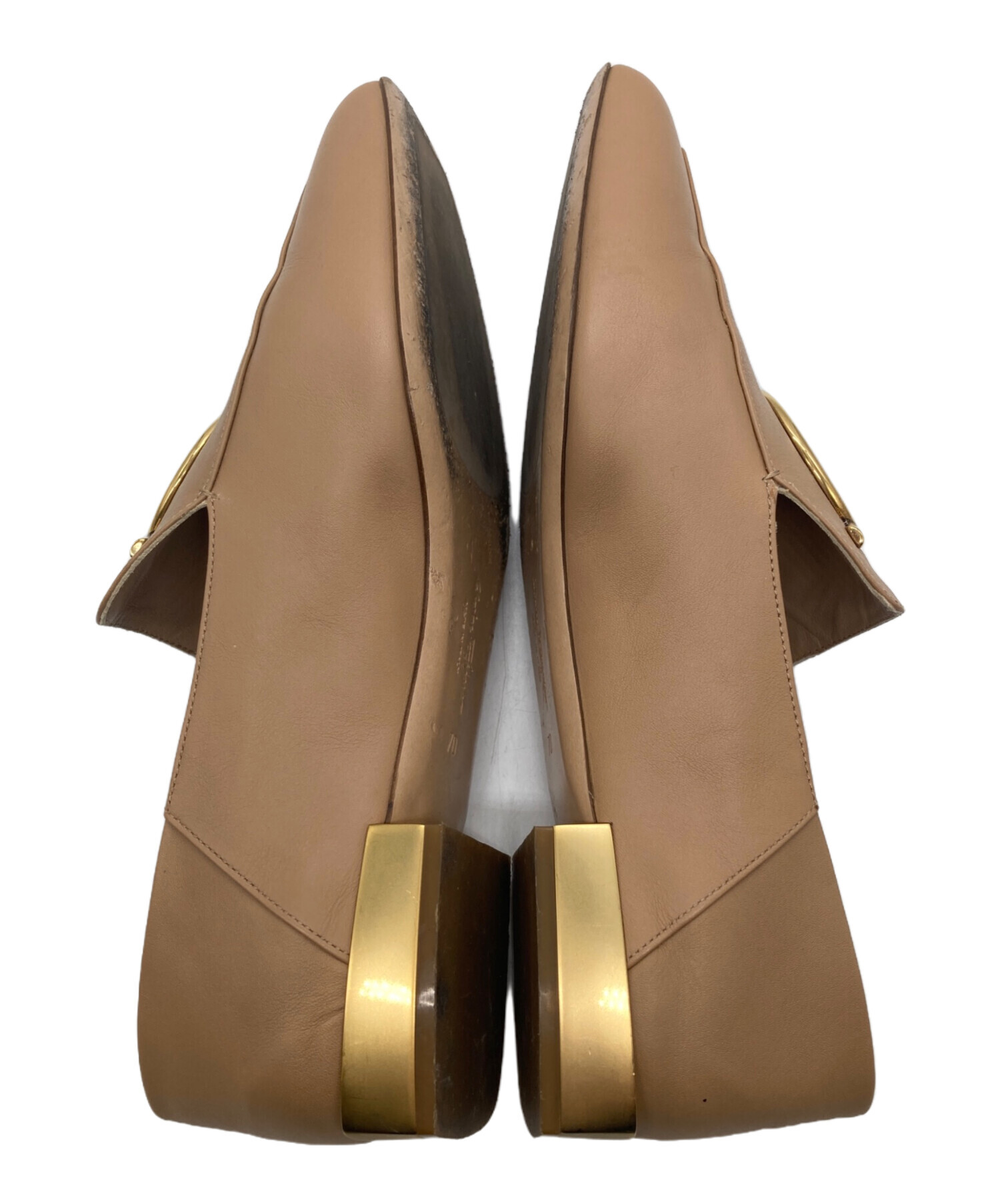 FERRAGAMO ローファー　キャメル色 Ferragamo スエード ローファー | ニュートラル | FARFETCH JP