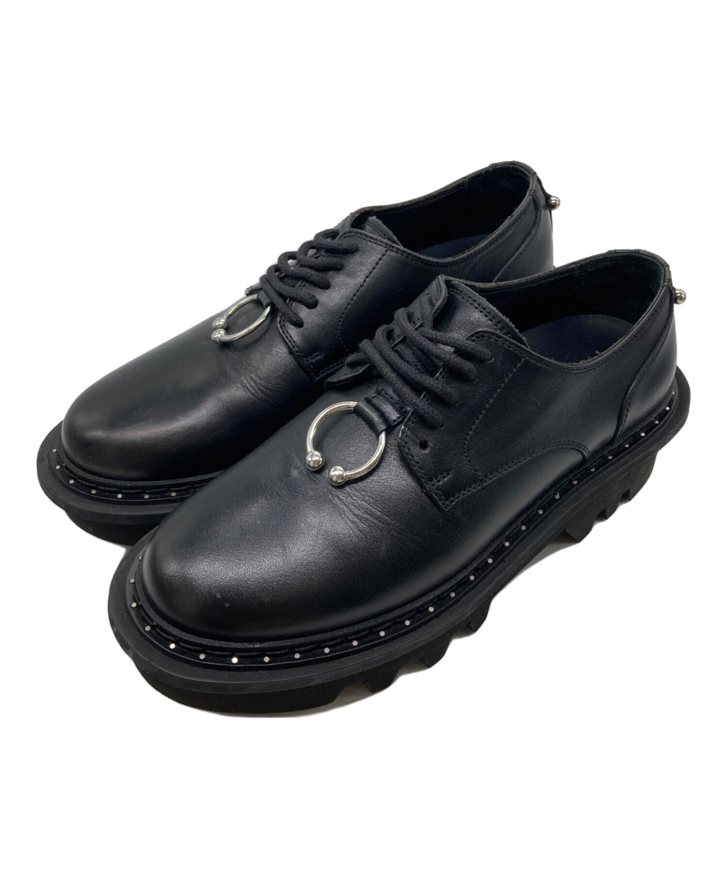 【お値下げ可】NEIL BARRETT ニールバレット 中古・古着通販】NEIL BARRETT (ニールバレット) レザーシューズ