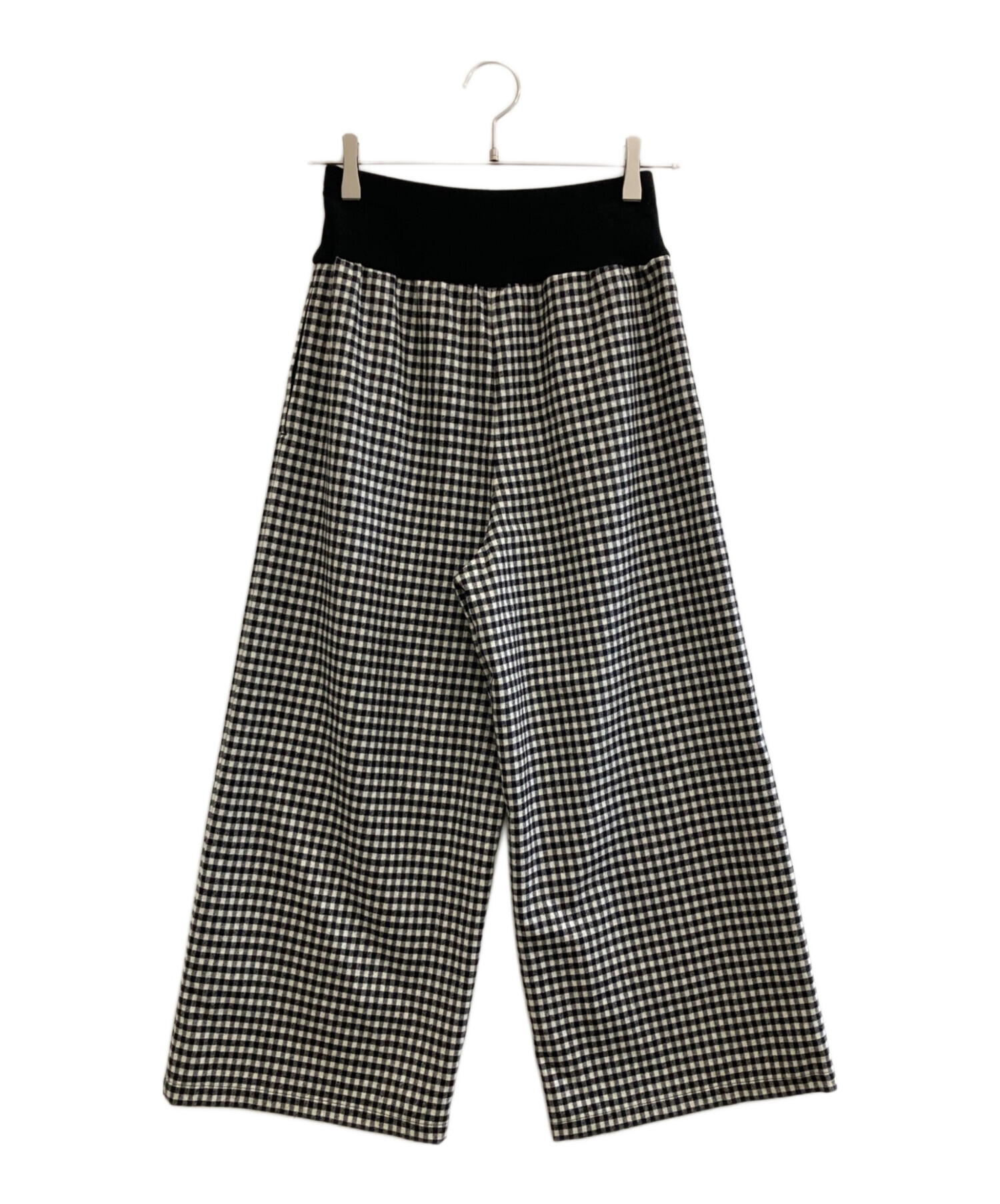 1M〜L ファッション BEARDSLEY ビアズリー チェックウエストリブパンツ