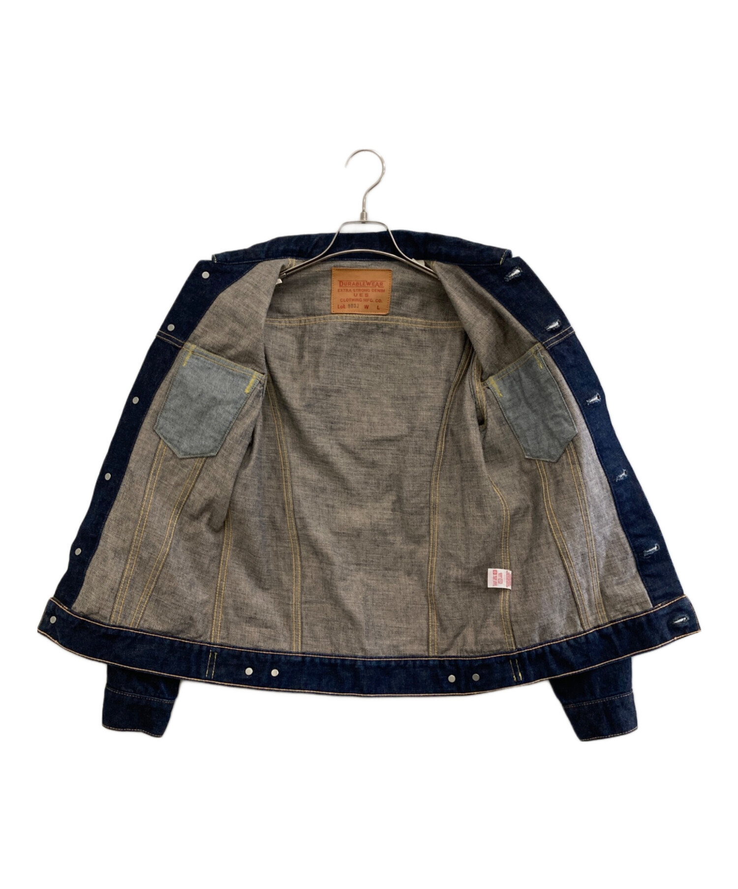 中古・古着通販】Ues (ウエス) デニムジャケット インディゴ｜ブランド