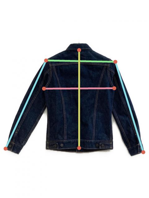 中古・古着通販】Ues (ウエス) デニムジャケット インディゴ｜ブランド