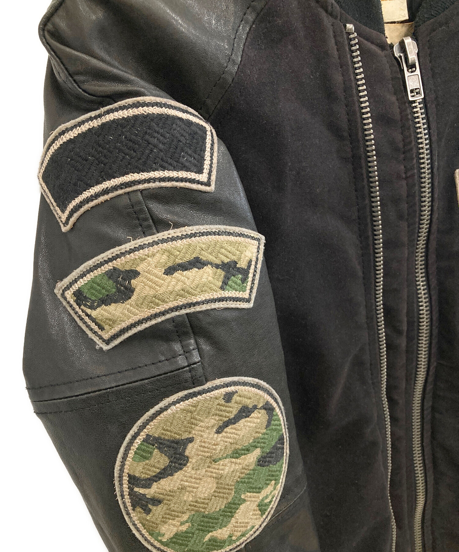 DIESEL ライダースジャケット Mサイズ 中古・古着通販】DIESEL (ディーゼル) ライダースジャケット ブラック