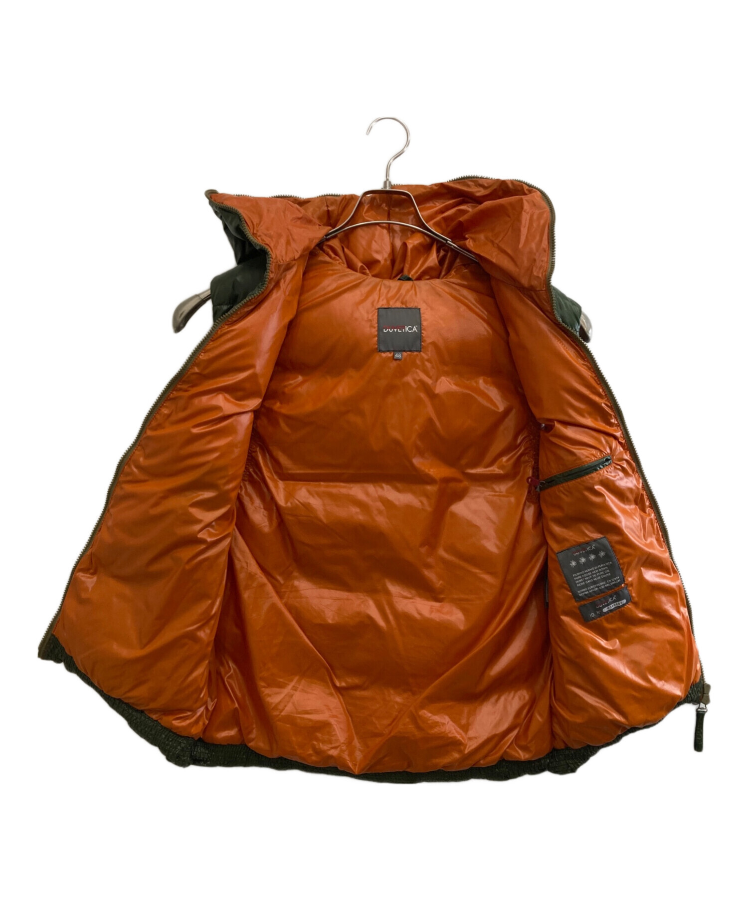 中古・古着通販】DUVETICA (デュベティカ) ダウンベスト グリーン