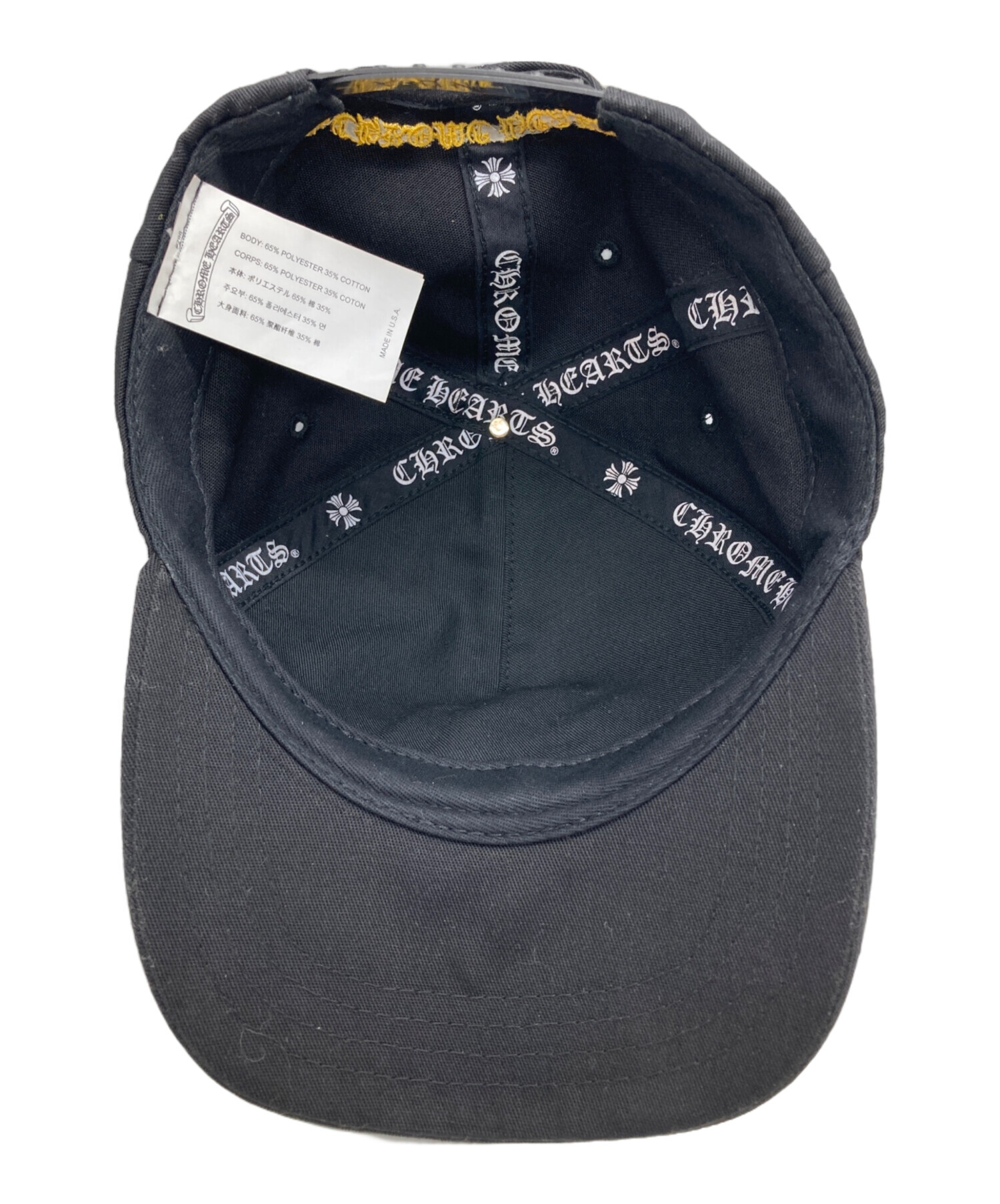 CHROME HEARTS ブラックキャップ OS CHROME HEARTS ブラックキャップ