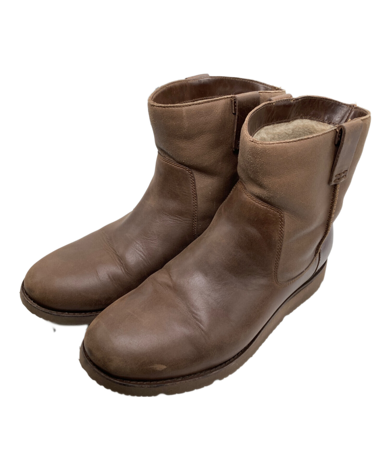 中古・古着通販】UGG (アグ) エンジニアブーツ ブラウン サイズ:27