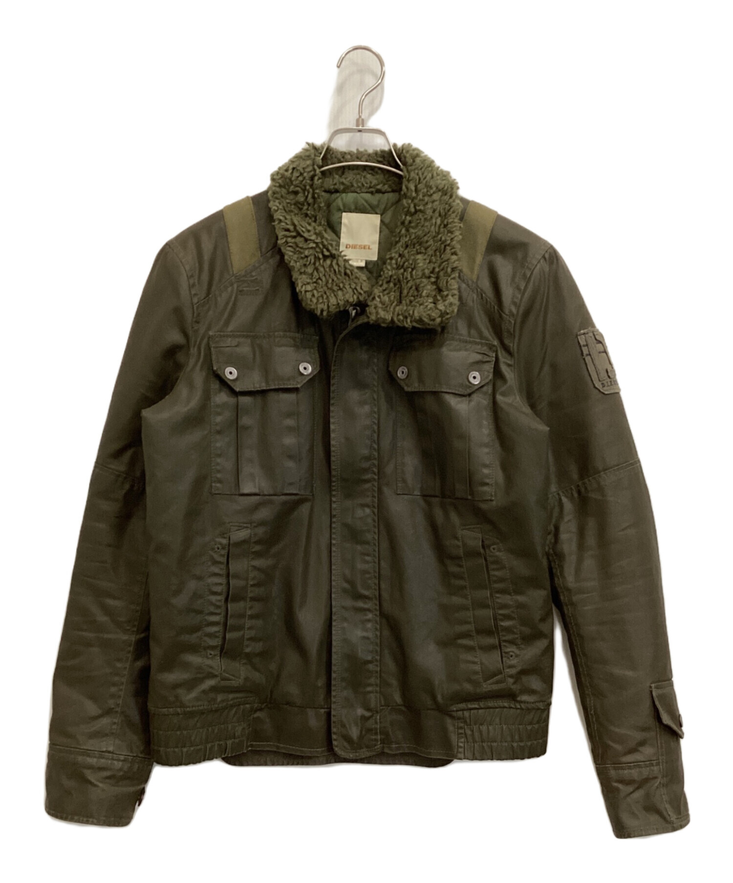 中古・古着通販】DIESEL (ディーゼル) ジャケット グリーン サイズ:M 