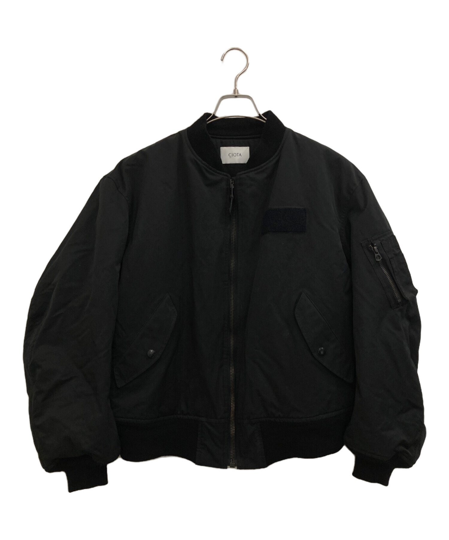 中古・古着通販】CIOTA (シオタ) MA-1 Flight Jacket ブラック サイズ