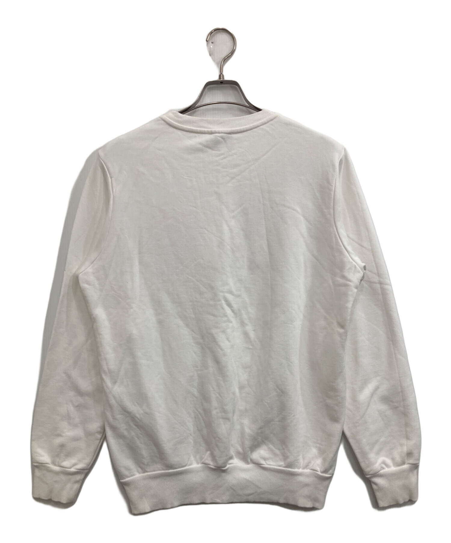 中古・古着通販】DIESEL (ディーゼル) ロゴスウェット ホワイト サイズ