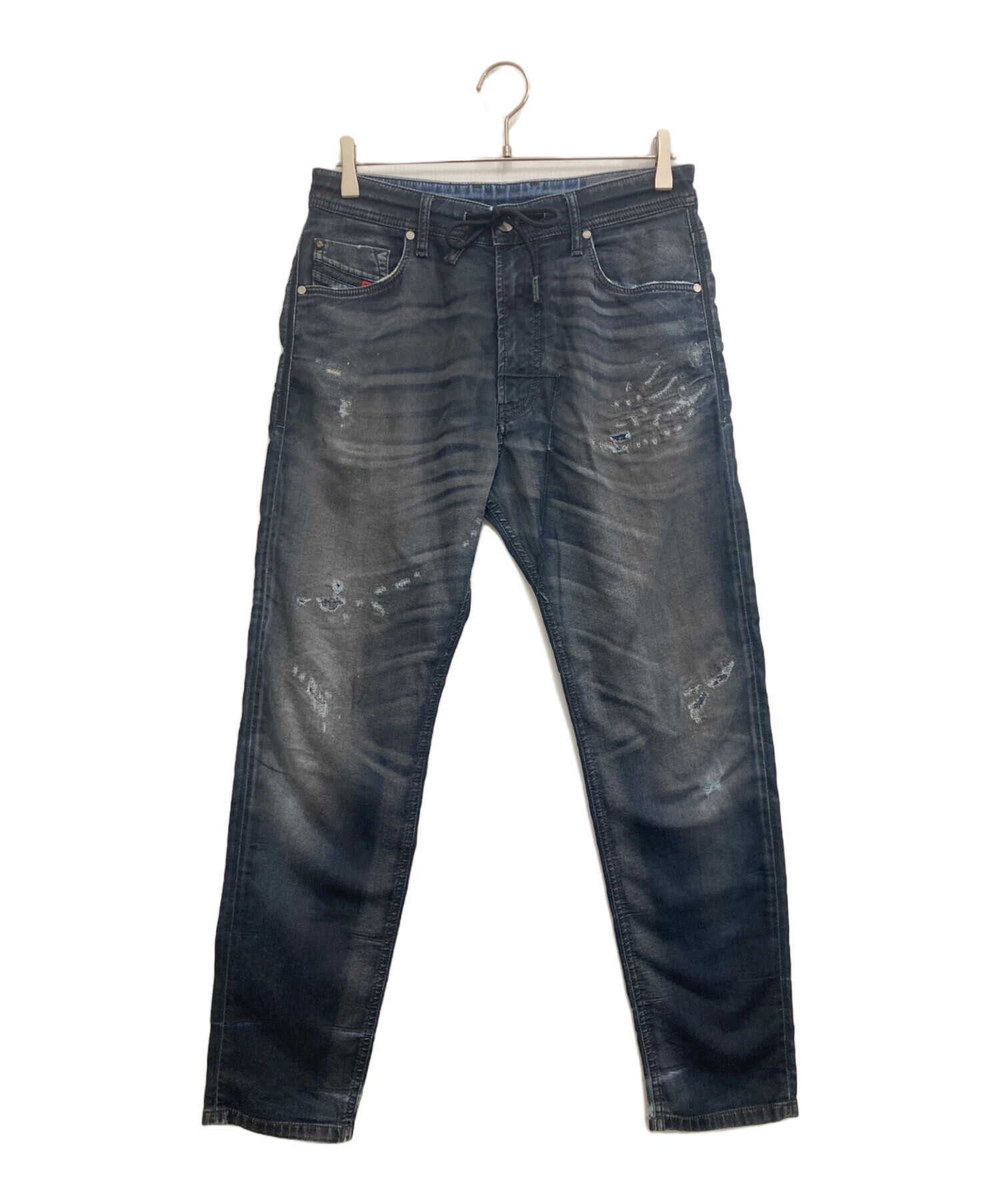 中古・古着通販】DIESEL (ディーゼル) ジョグデニムパンツ インディゴ  