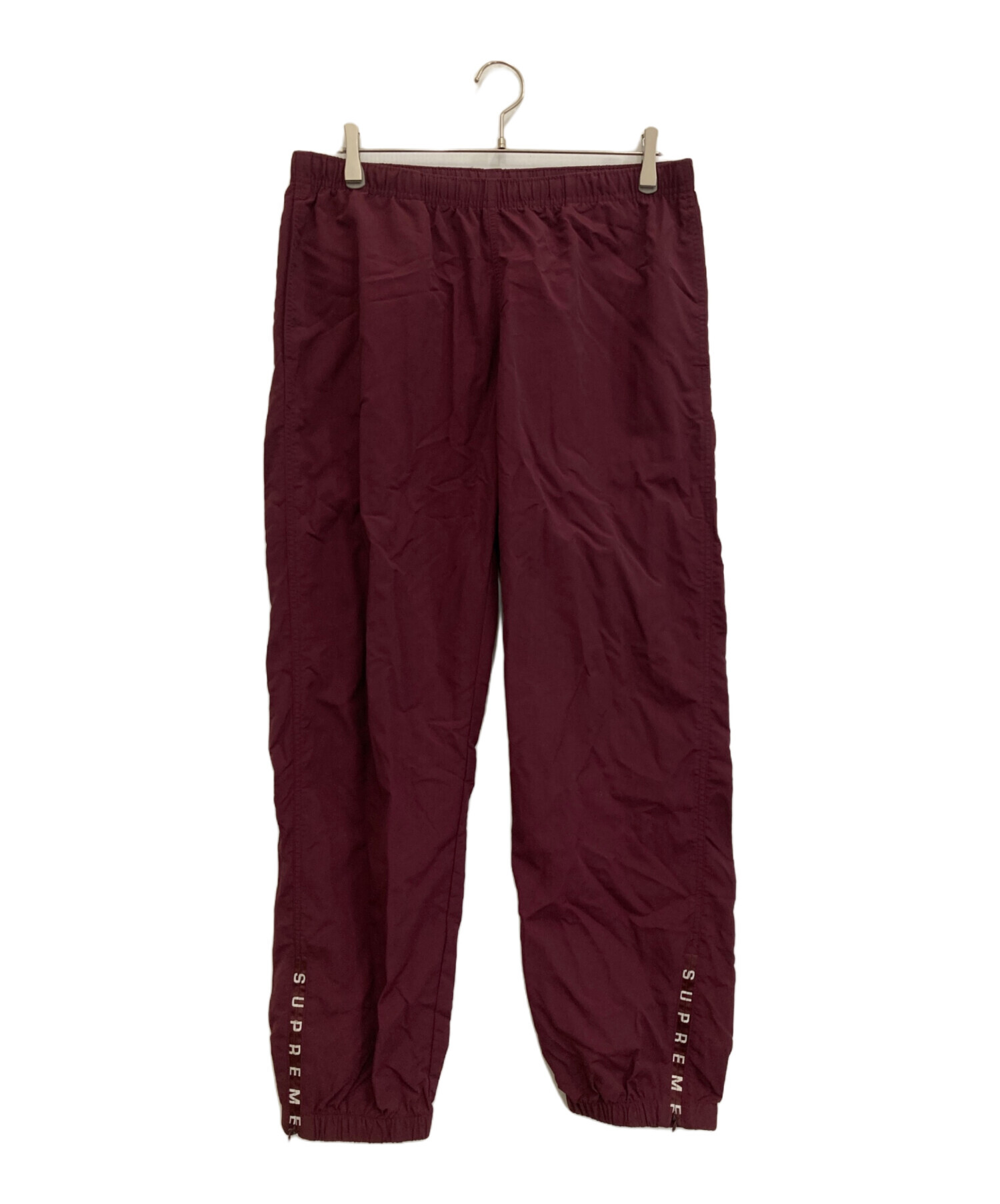 中古・古着通販】SUPREME (シュプリーム) Warm up pants ボルドー 