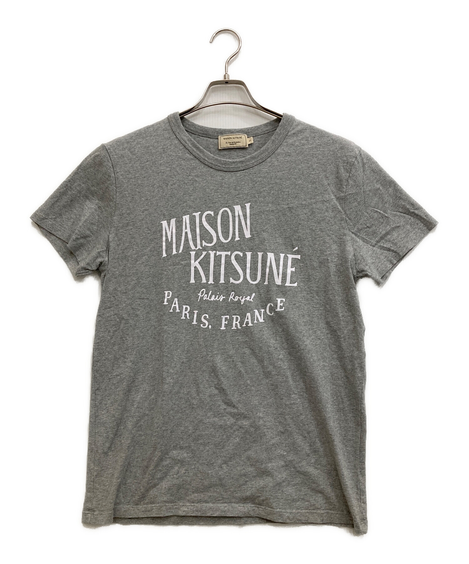 MAISON KITSUNÉ グレー Tシャツ S 【公式通販】