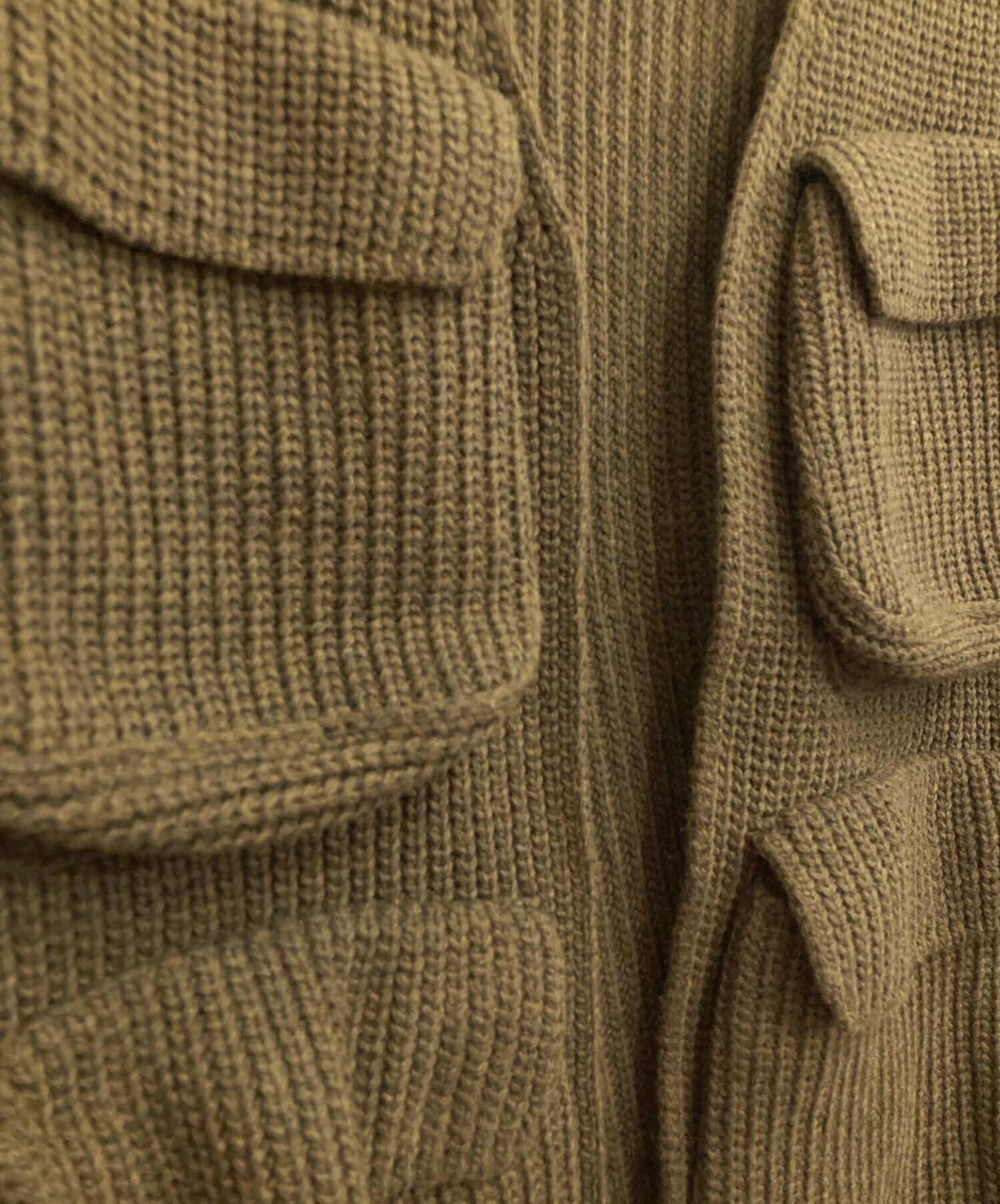 中古・古着通販】INSCRIRE (アンスクリア) Wool Jersey Field Vest