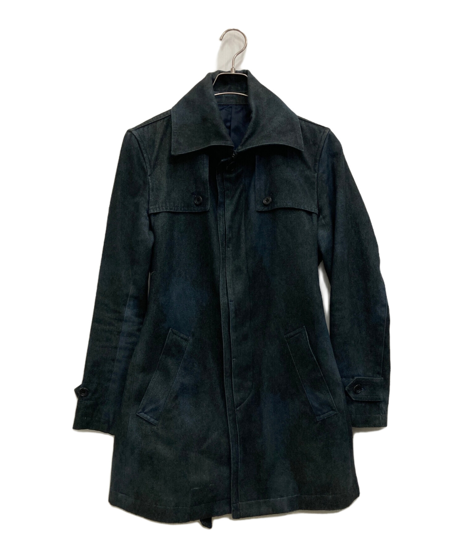 Tornado Mart トルネードマート スウェードコート Lサイズ ネイビー 中古・古着通販】TORNADO MART (トルネードマート) エコスウェード