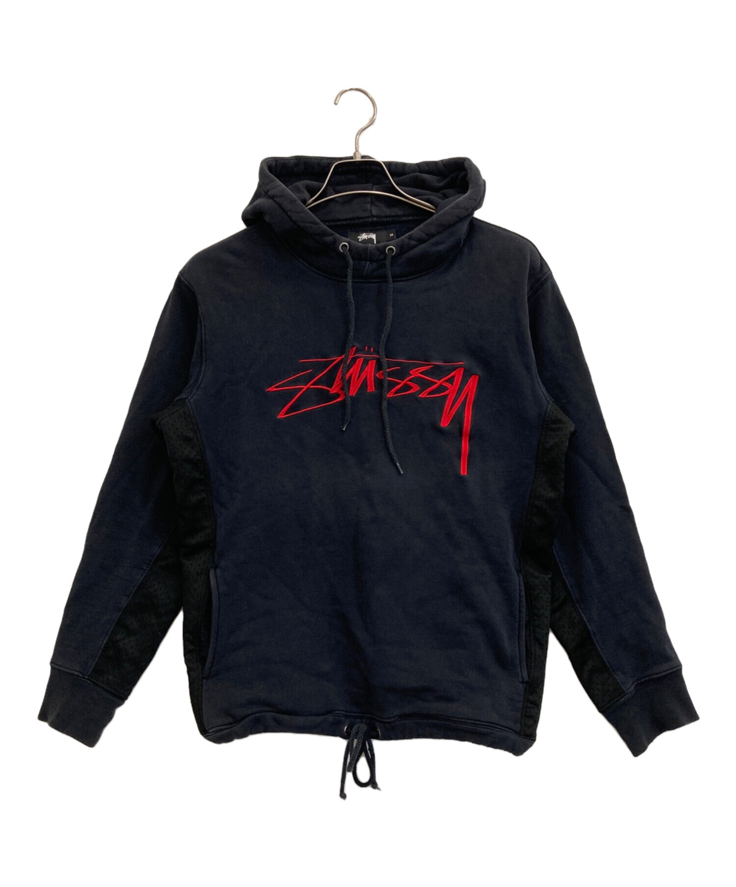 中古・古着通販stussy (ステューシー) パーカー ブラック サイズ:M 