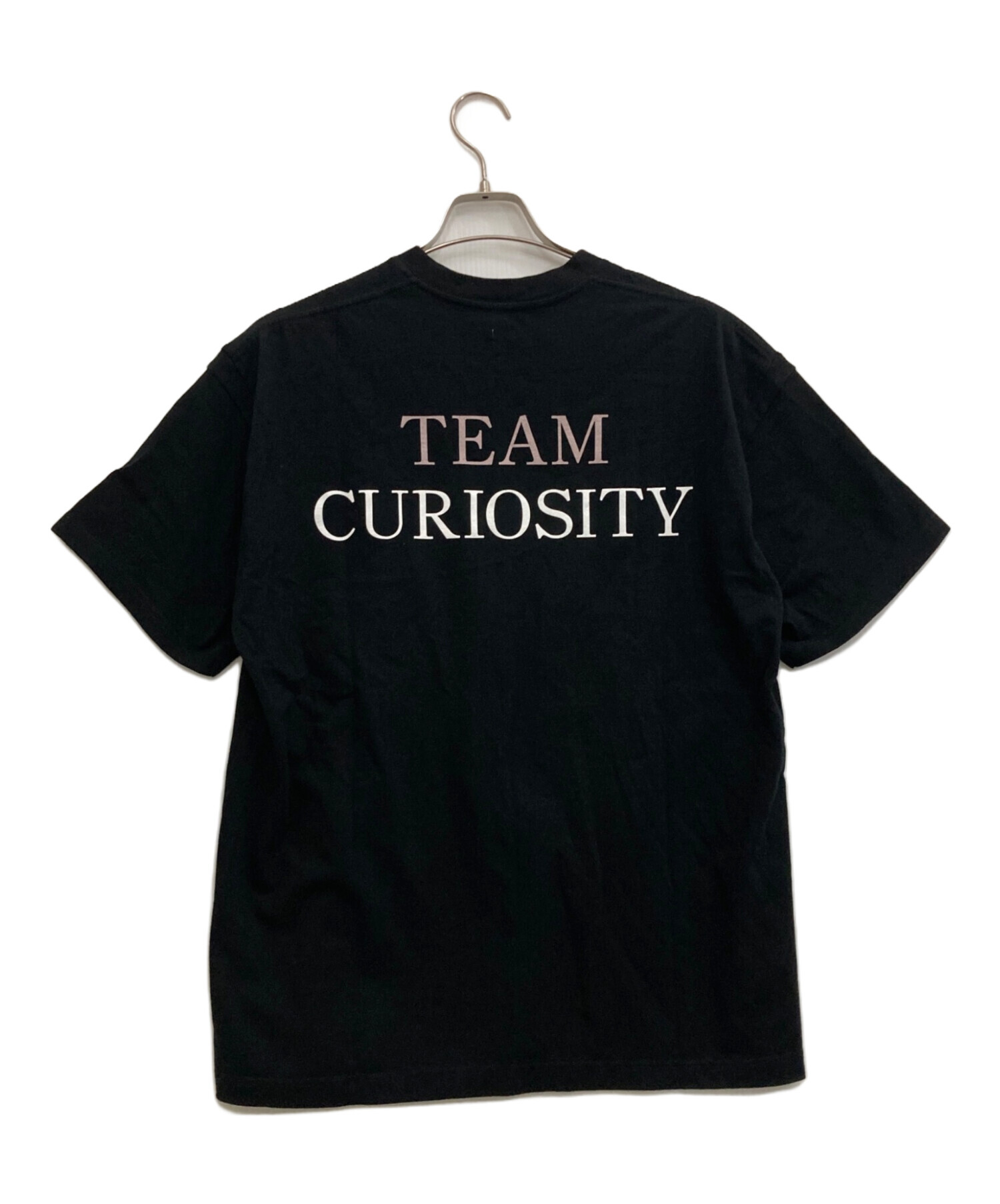 中古・古着通販】SEQUEL (シークエル) プリントTシャツ ブラック