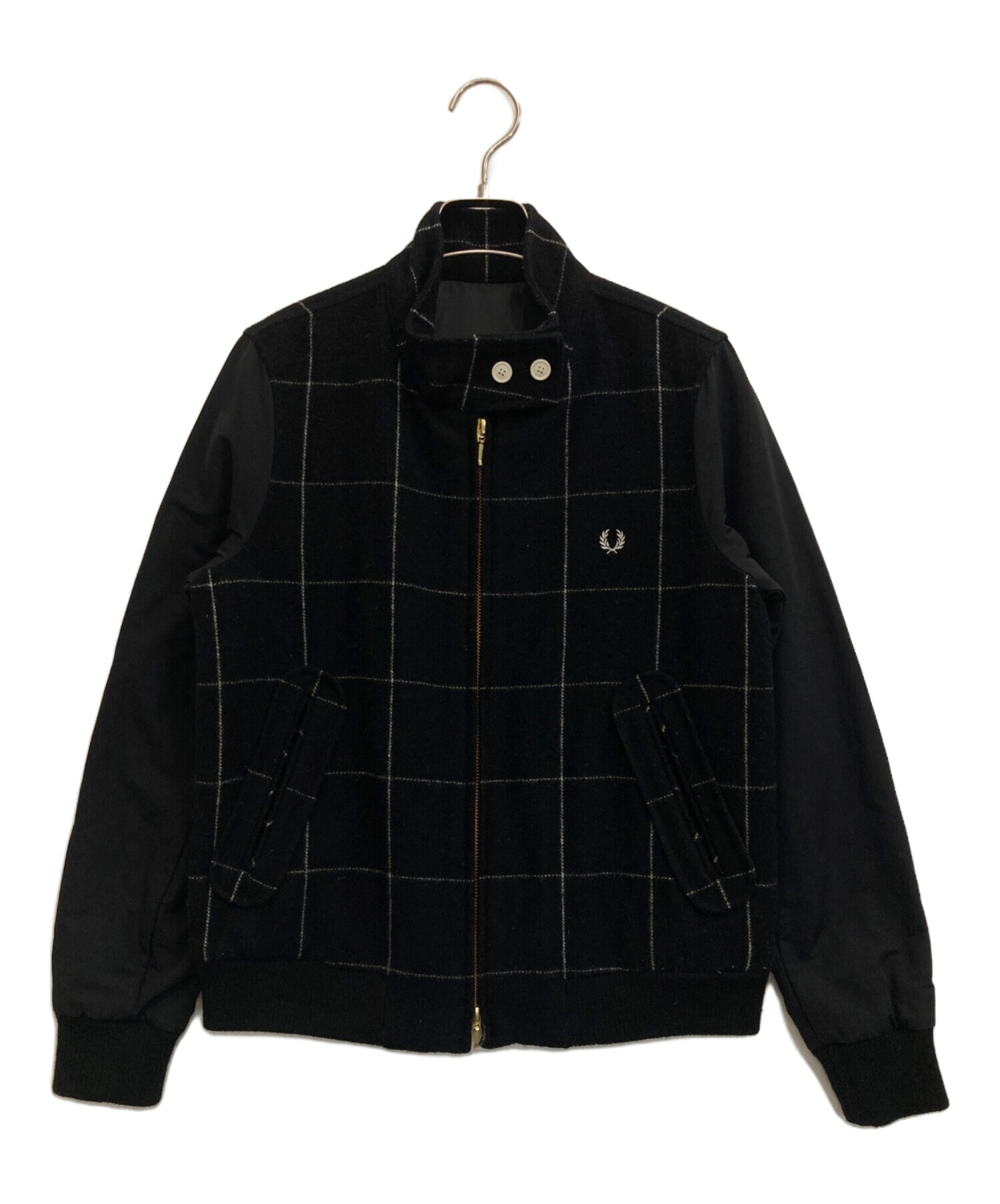 中古・古着通販】FRED PERRY (フレッドペリー) 切替ウールブルゾン 