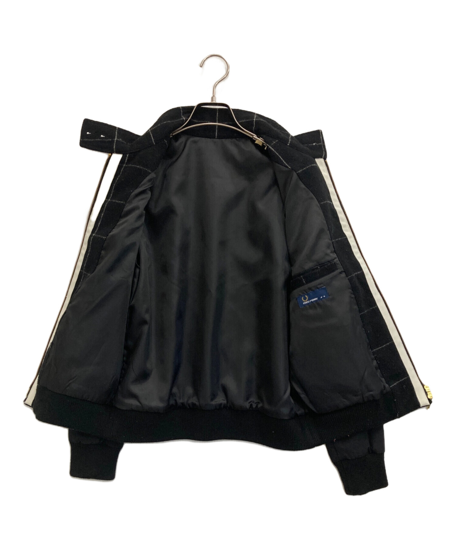 中古・古着通販】FRED PERRY (フレッドペリー) 切替ウールブルゾン 